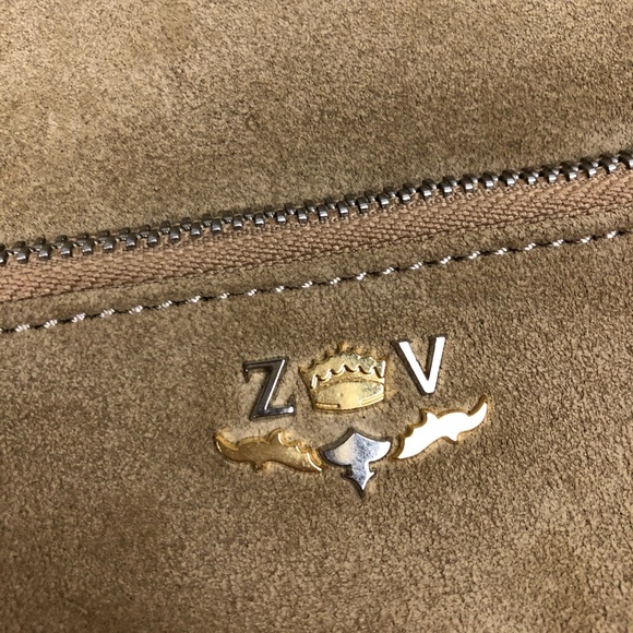 Zadig & Voltaire Rick Blason Suede Crossbody Bag - Picture 3 of 10